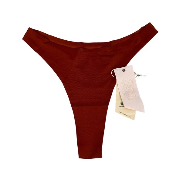 We Are HAH Womens High-End Bronze Thong Size L - Picture 1 of 4